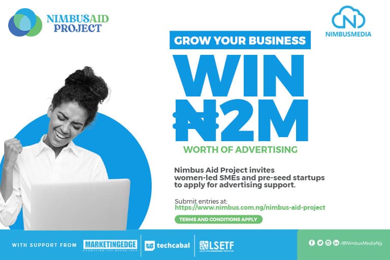 Cover Image for Nimbus Aid Project to give ₦20 million in advertising support to Women-led SMEs